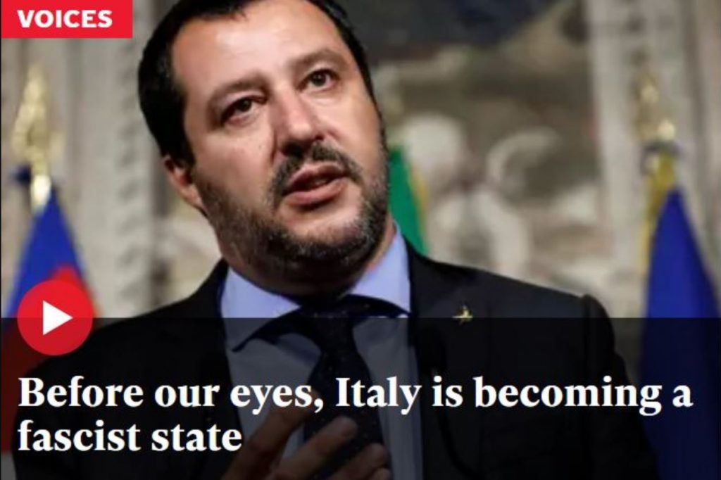 Independent italia fascista