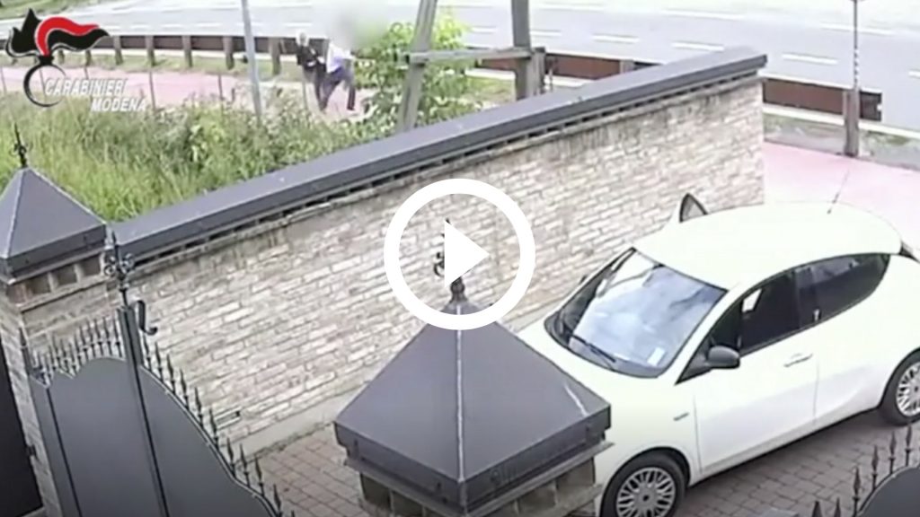 modena video tentato sequestro