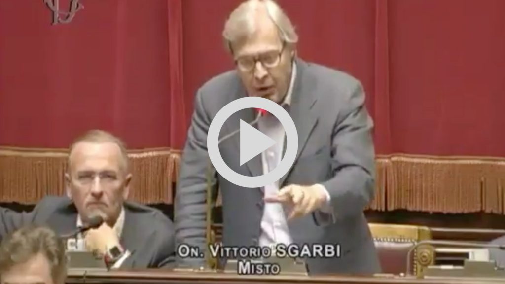 sgarbi di maio manina video
