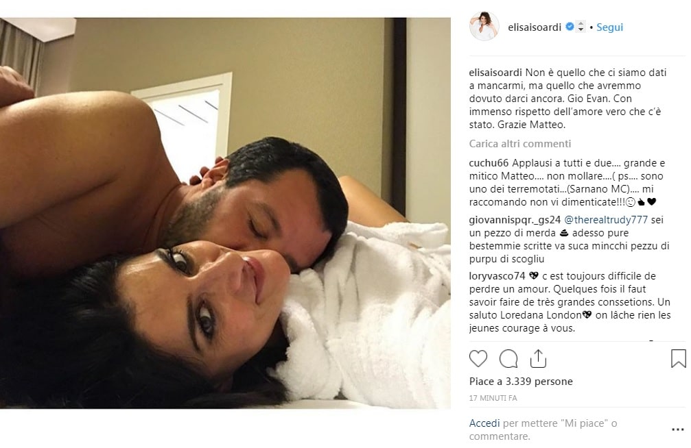 SALVINI ISOARDI INSTAGRAM ANNUNCIO