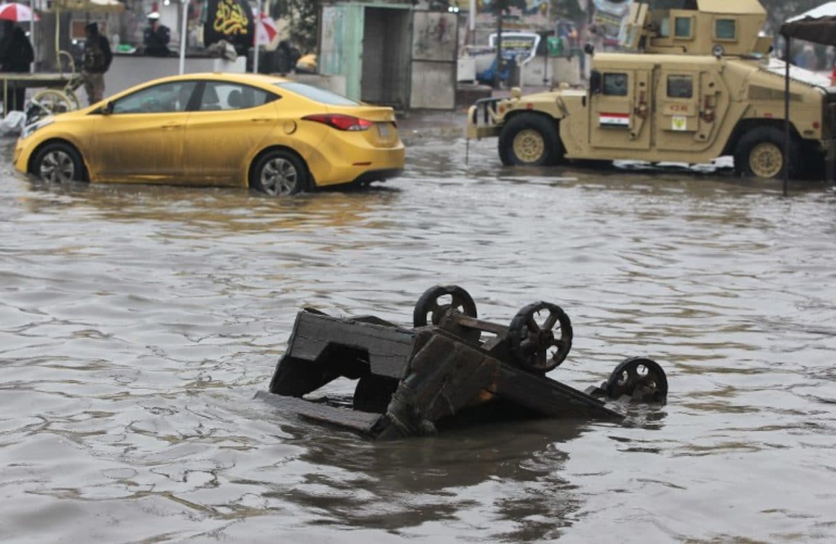 iraq piogge inondazioni