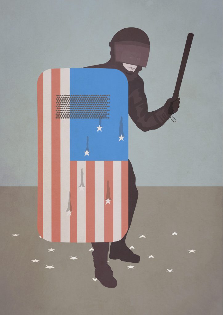 migranti respingimenti illustrazione