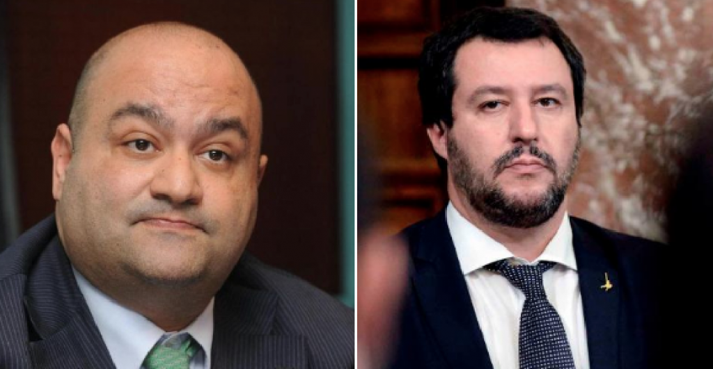 salvini querela belsito