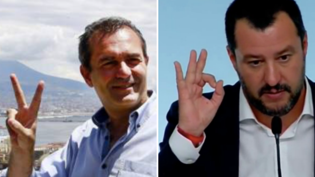 De Magistris Salvini migranti