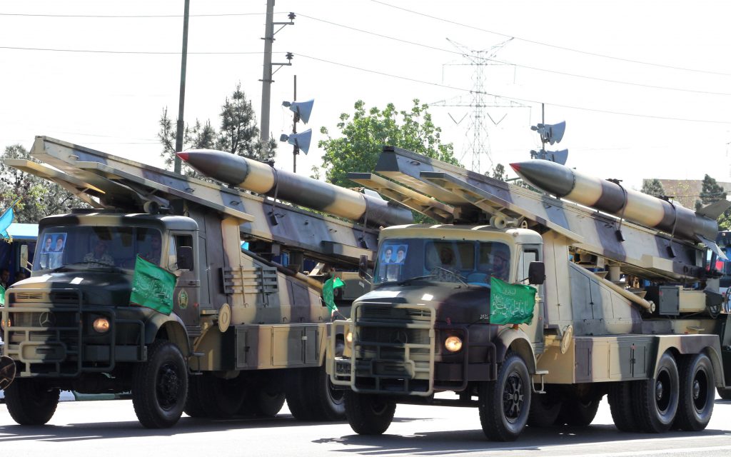 iran test missile balistico
