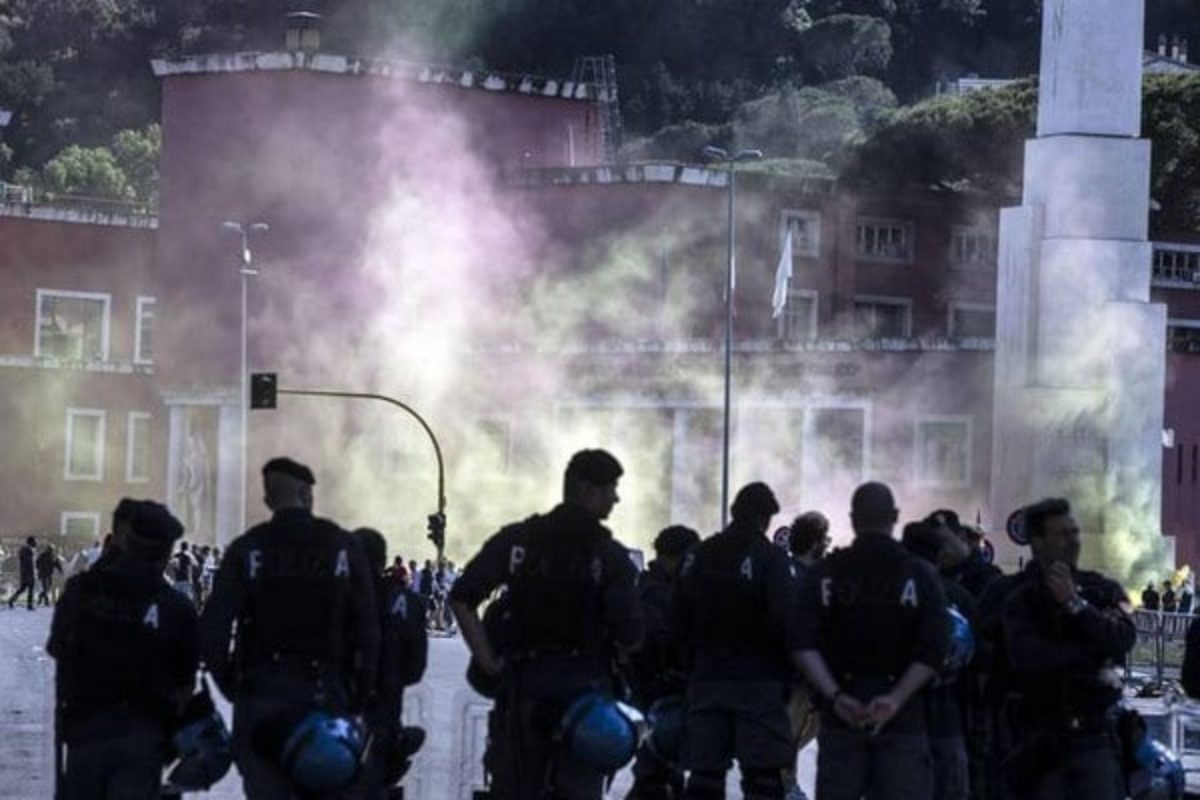 scontri tifosi torino bologna