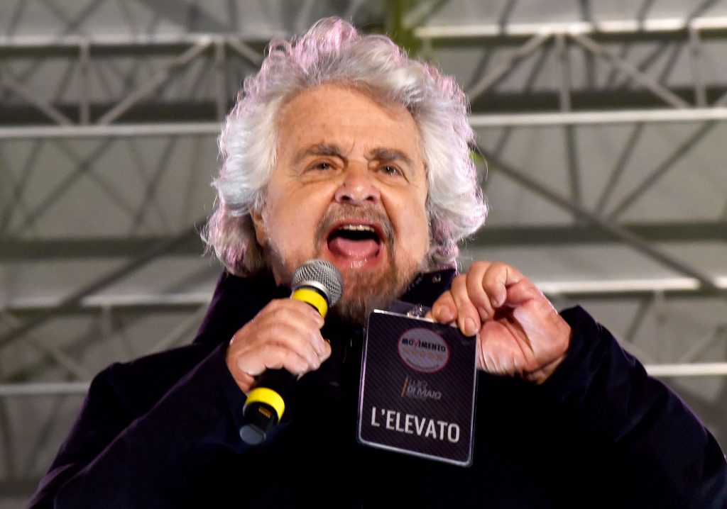 Beppe Grillo no vax