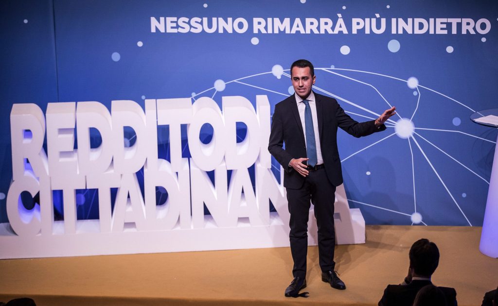 incontro m5s reddito cittadinanza