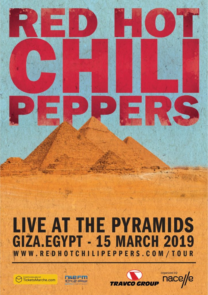 red hot chili peppers concerto piramidi