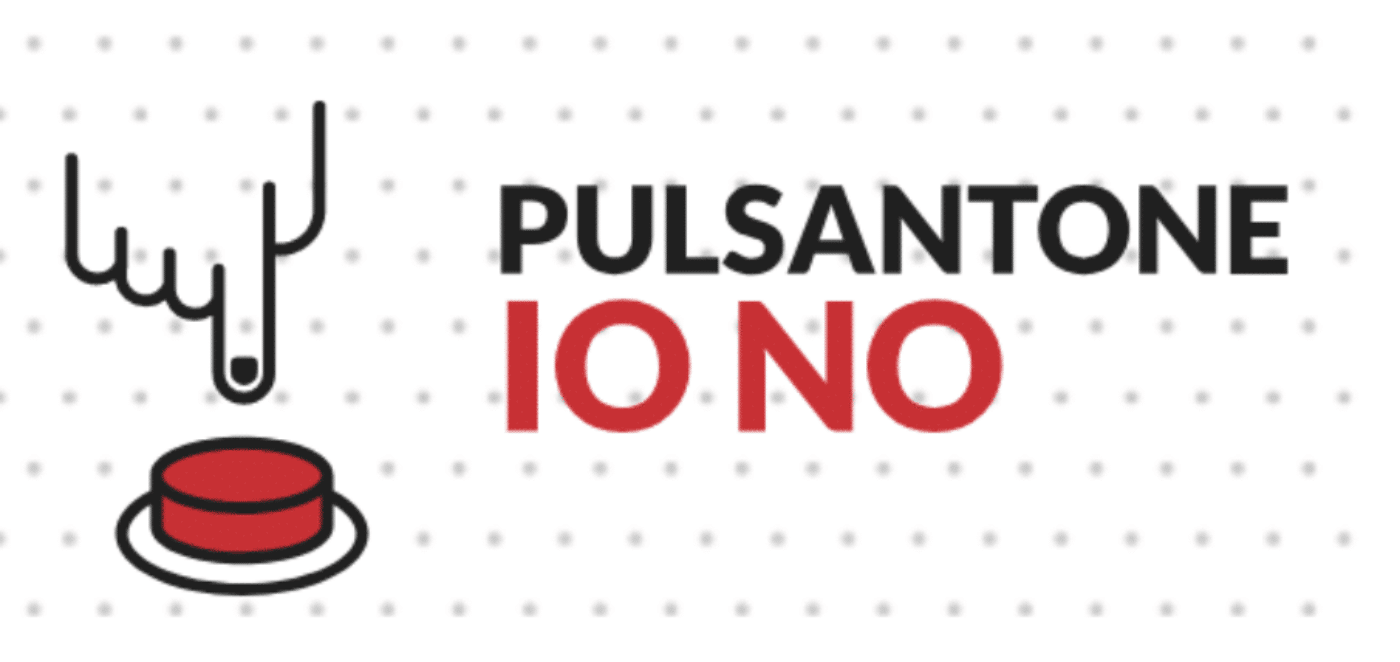 pulsantone io no contro governo