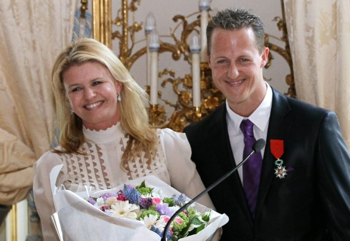 Schumacher compleanno moglie