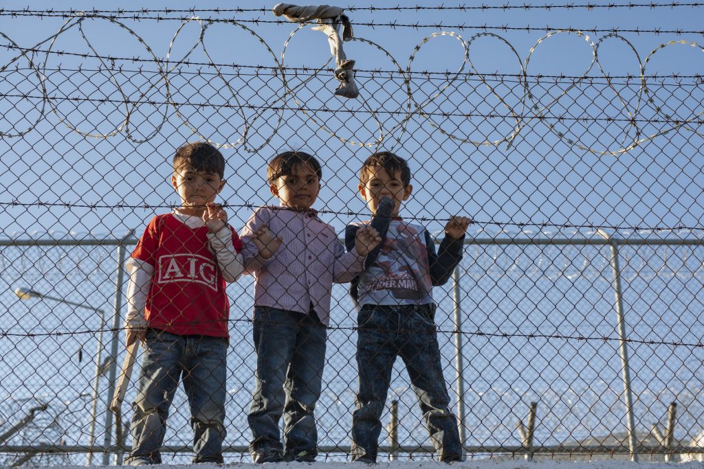 Moria Lesbo migranti