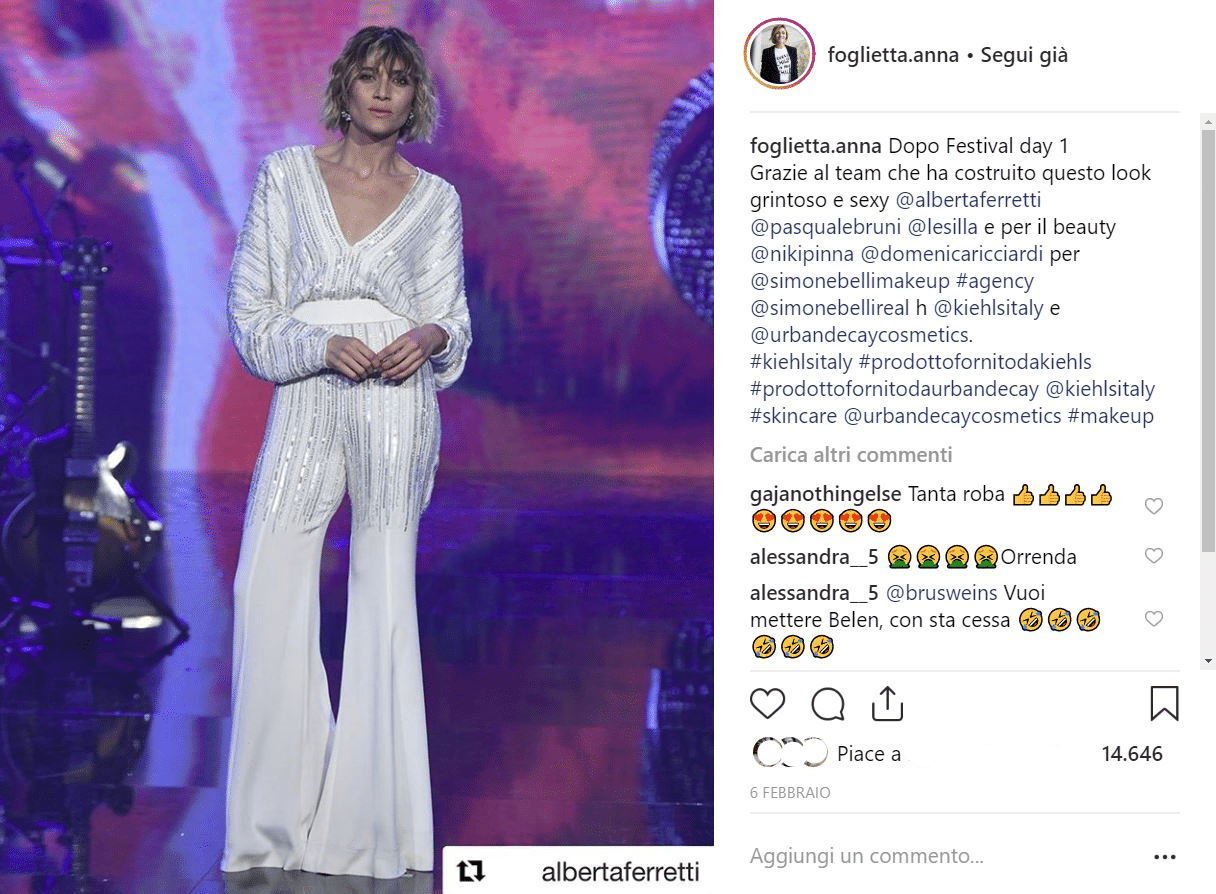 chiara ferragni copia anna foglietta