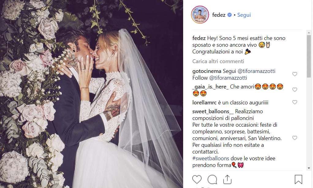 fedez sbaglia datamatrimonio