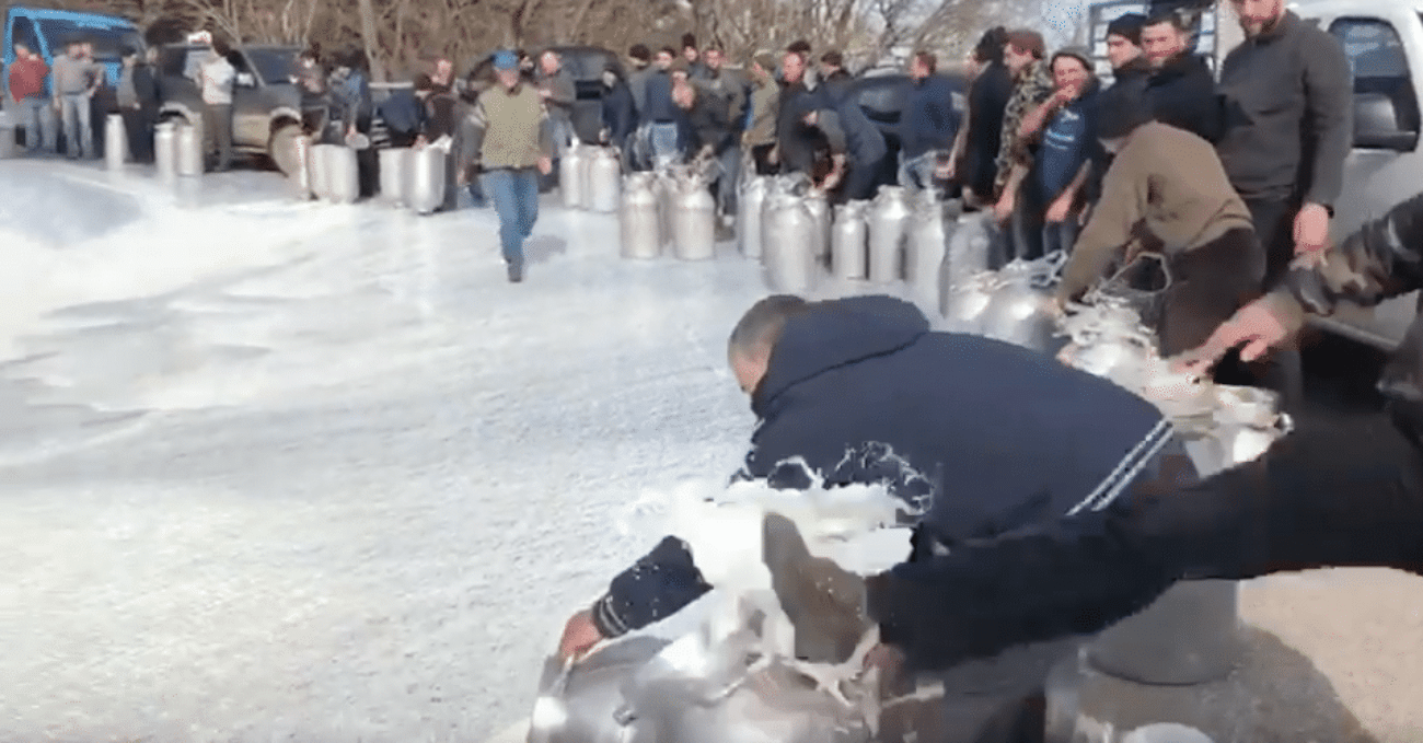 protesta pastori sardegna latte