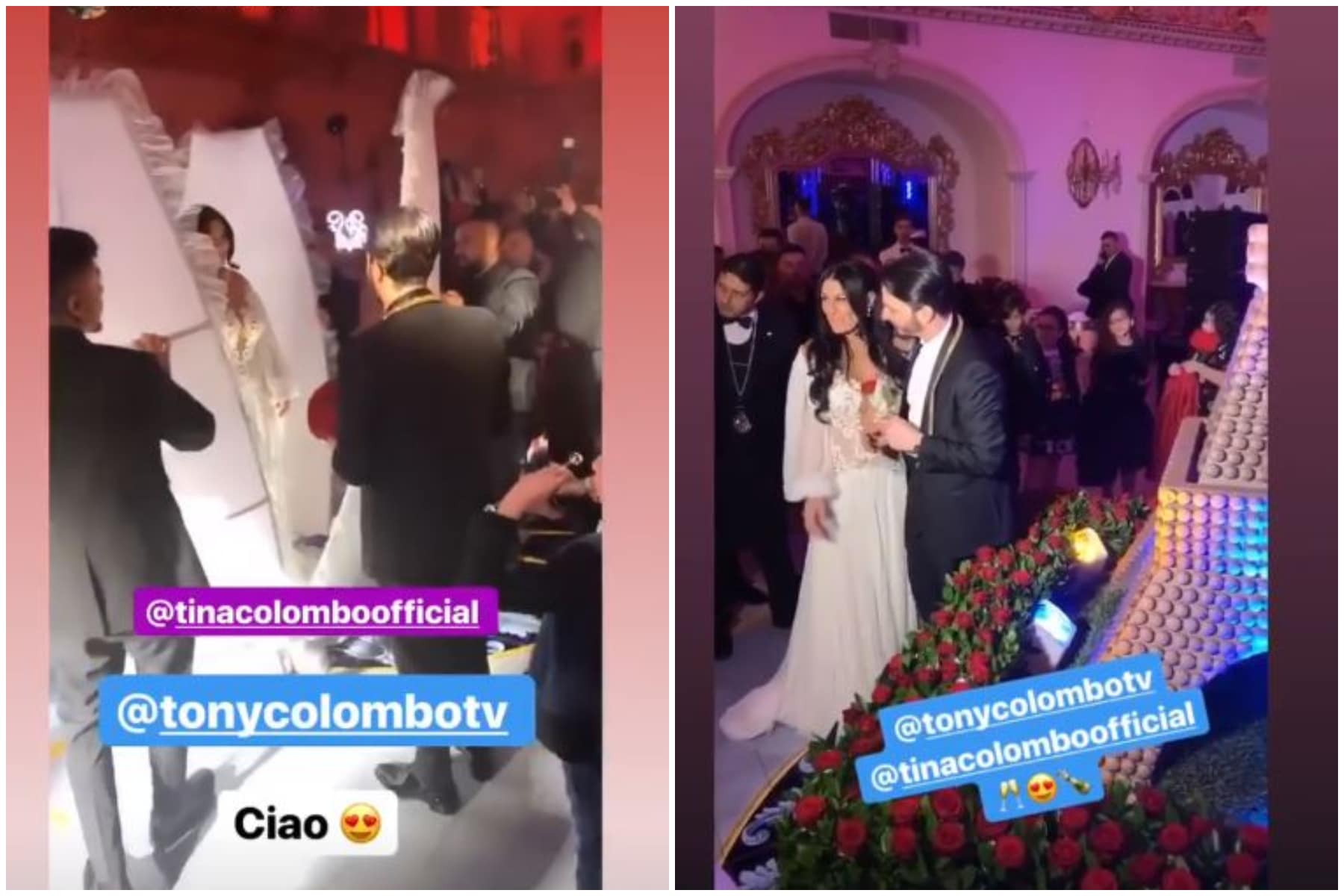 matrimonio di tony colombo video