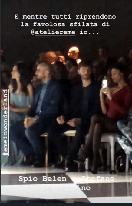 Belen stefano de martino matrimonio