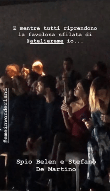 Belen stefano de martino matrimonio