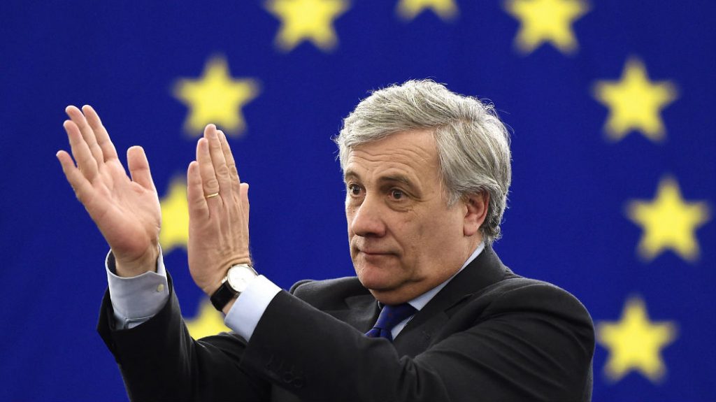 Elezioni europee, Antonio Tajani (FI) annuncia la sua candidatura