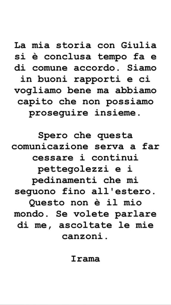 irama de lellis lasciati