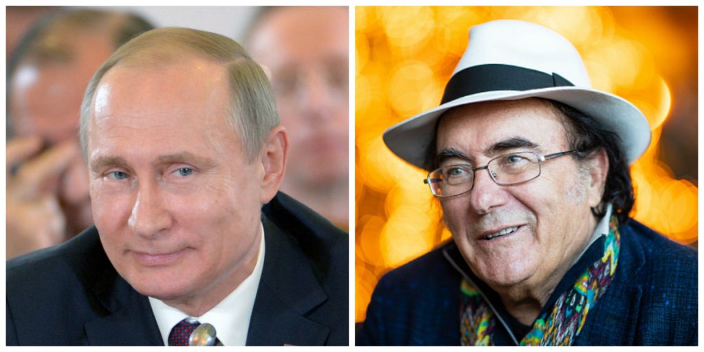 al bano putin foto