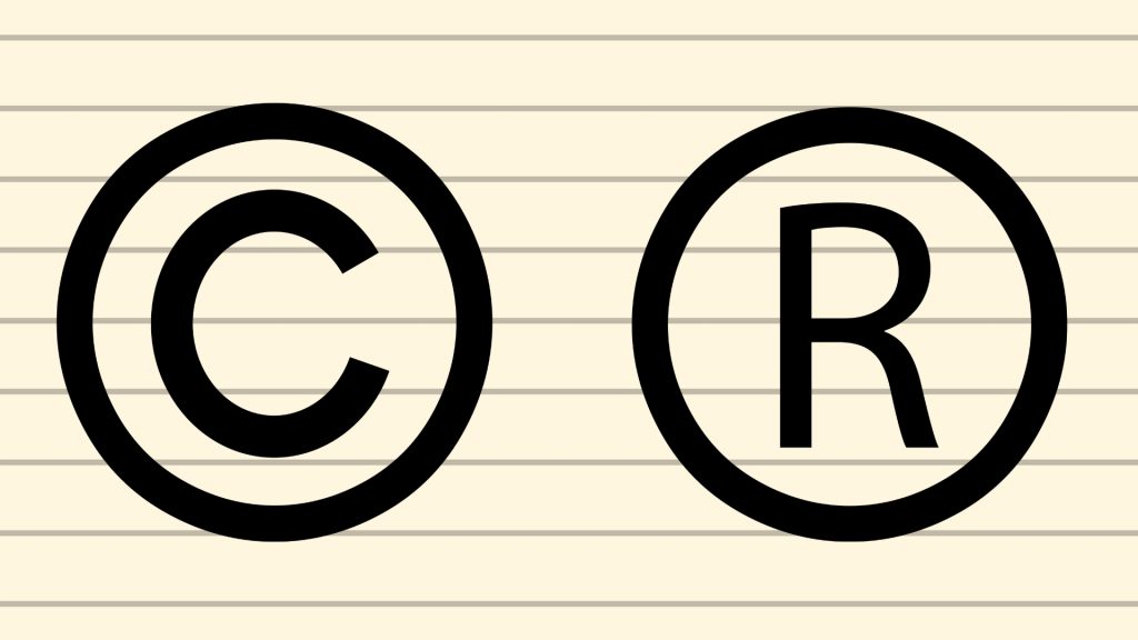 simbolo copyright