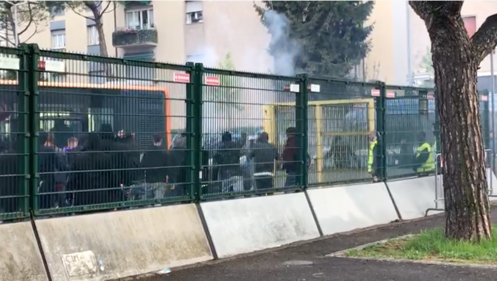 Atalanta Fiorentina scontri