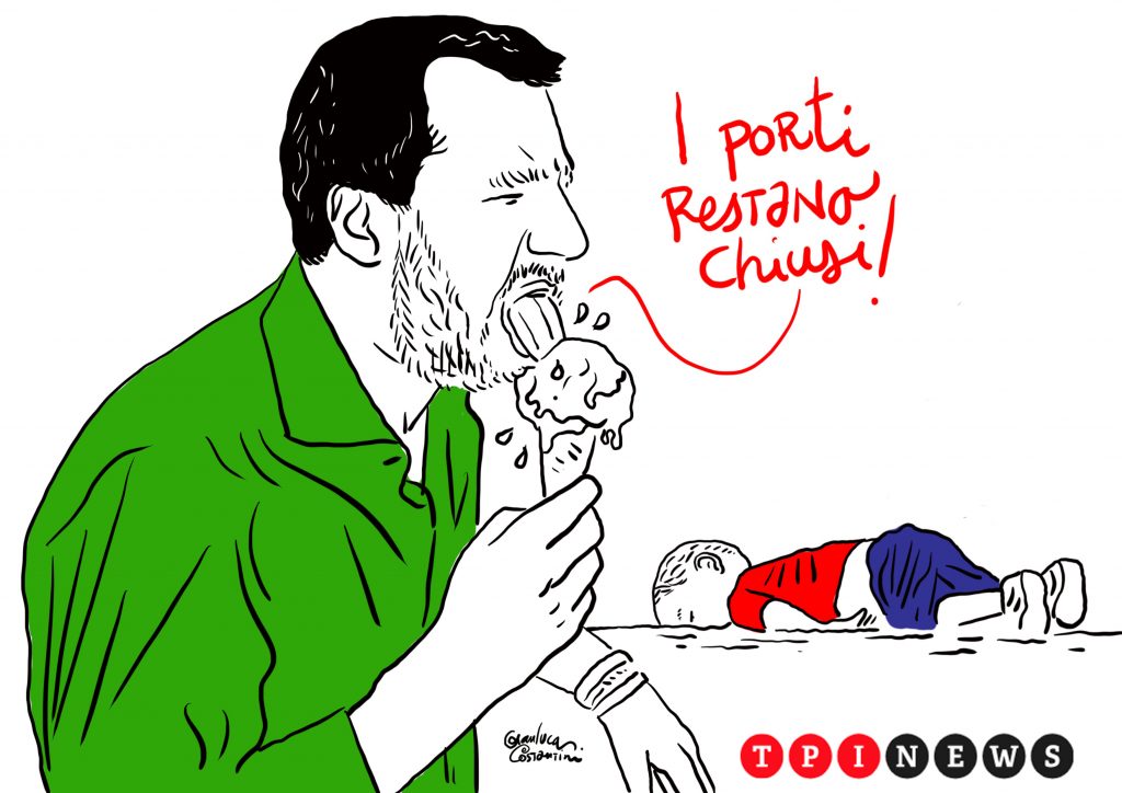 Salvini porti chiusi