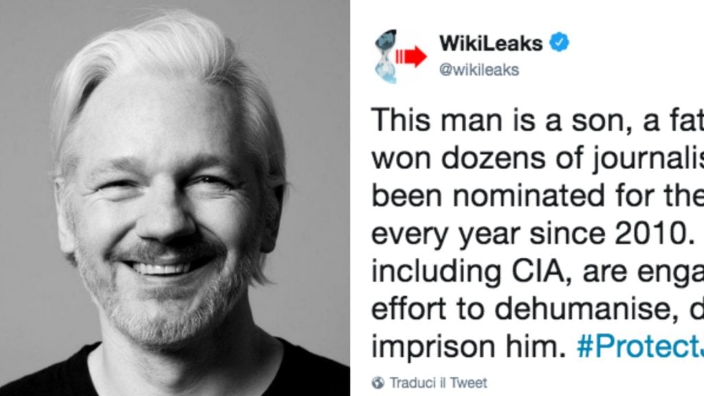 Wikileaks ha commentato l'arresto di Julian Assange con alcuni messaggi pubblicati sul proprio profilo Twitter.