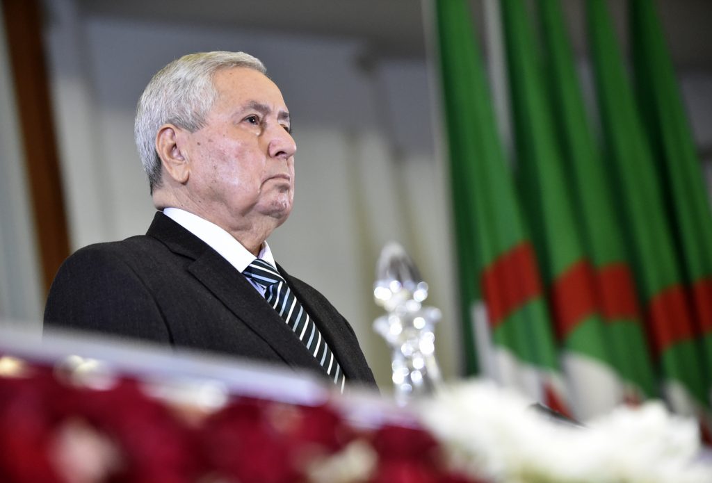 algeria presidente ad interim