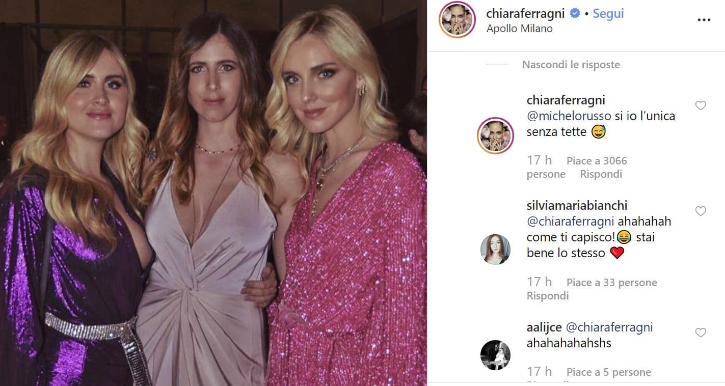 chiara ferragni risponde critiche sorelle