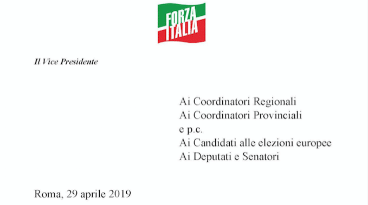 Lettera a silvio berlusconi