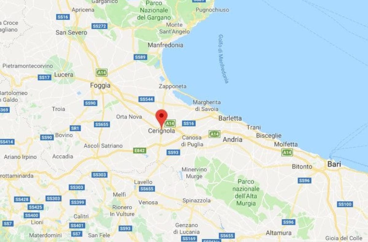 terremoto Foggia oggi