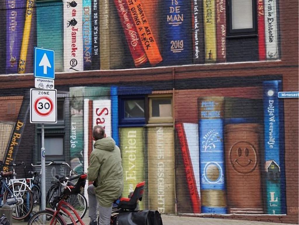 Murales libreria Utrecht 