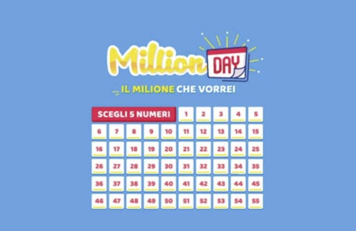 Estrazione Million Day oggi 20 maggio