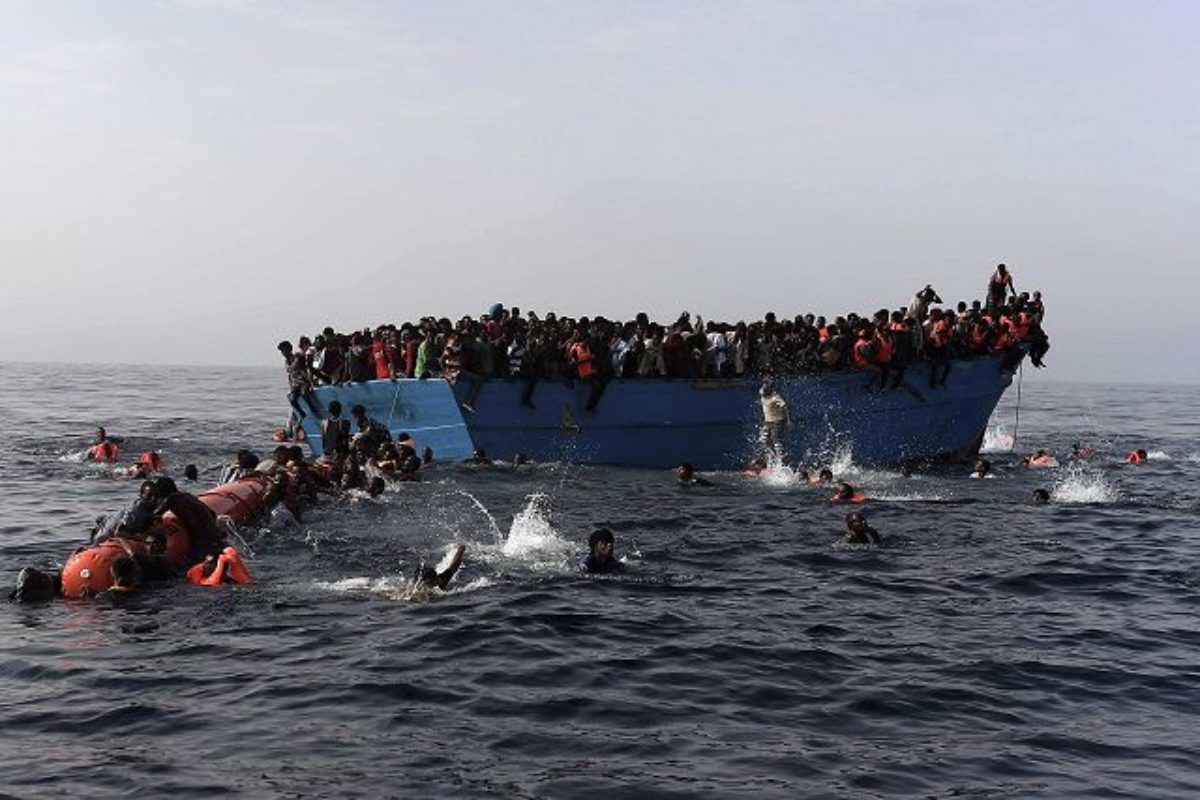 barcone alla deriva libia
