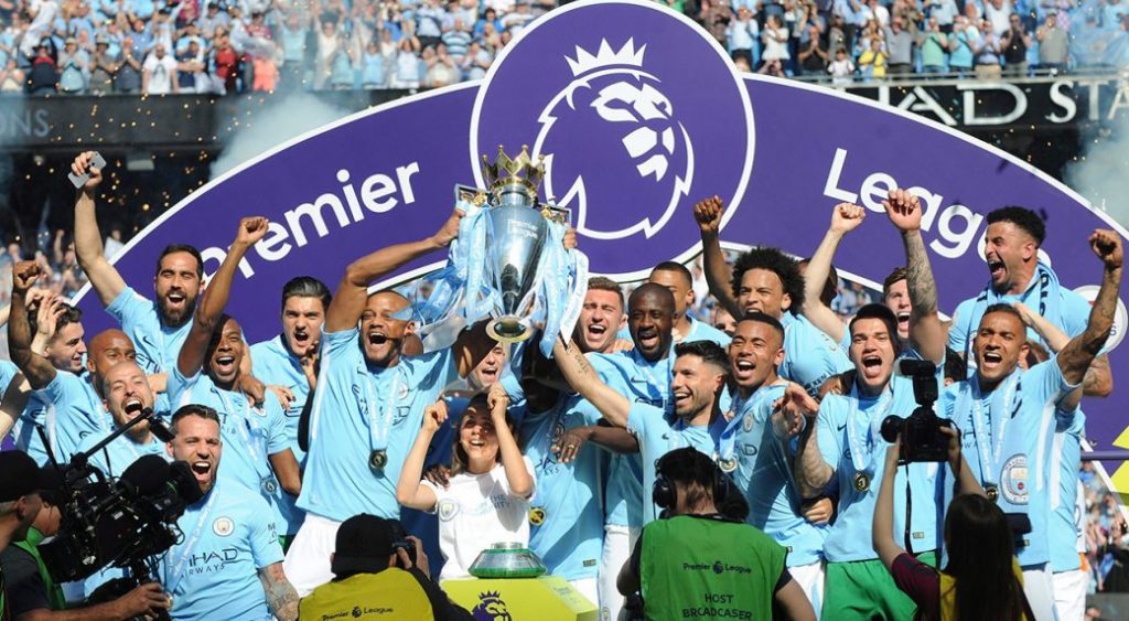 Manchester City campione Premier League