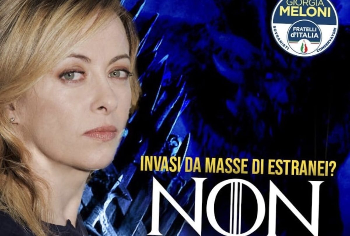 giorgia meloni game of thrones