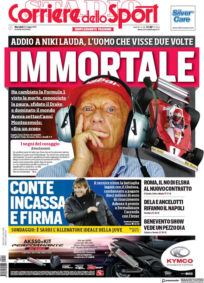 prime pagine quotidiani oggi