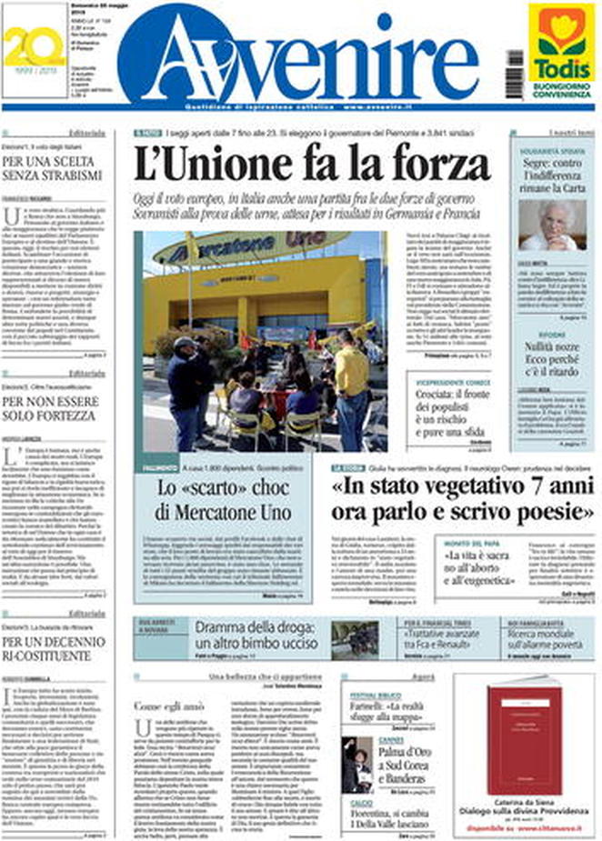 prime pagine quotidiani oggi