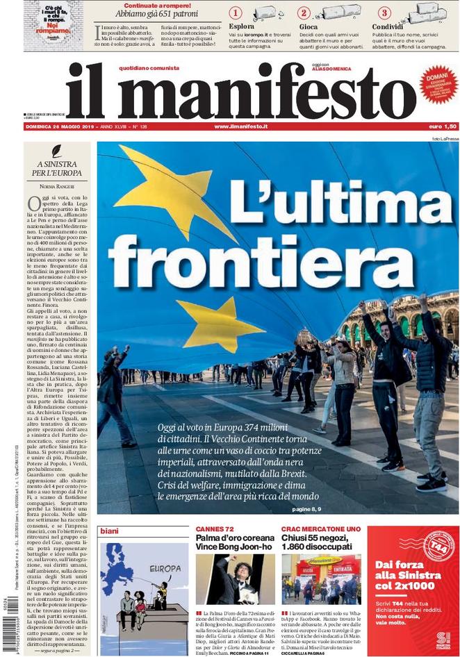 prime pagine quotidiani oggi