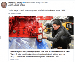 Disoccupazione Usa