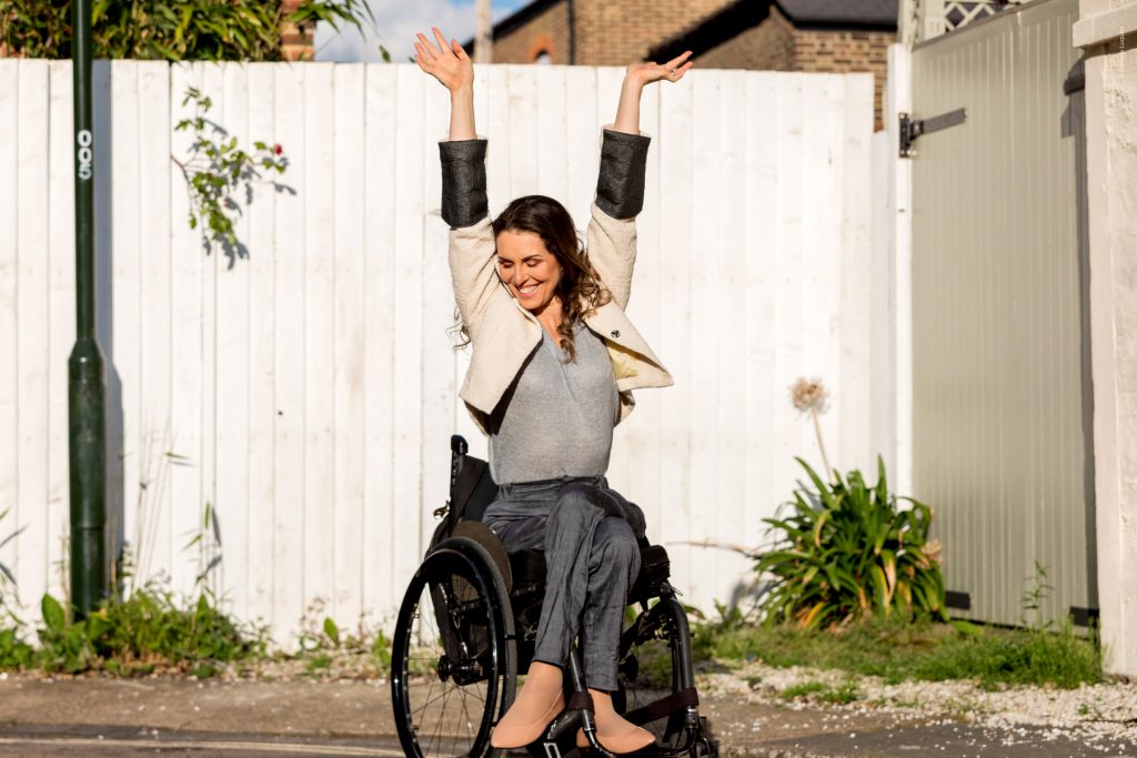 Samanta Bullock moda disabili