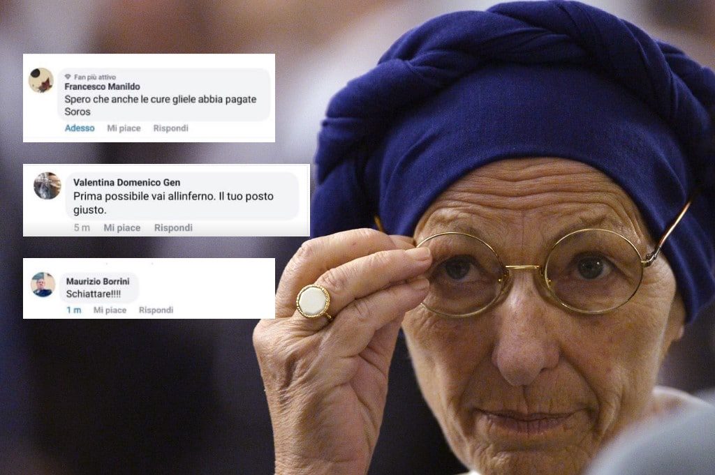 Emma Bonino malore insulti social