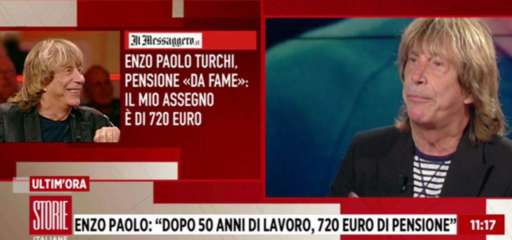 Enzo Paolo Turchi pensione