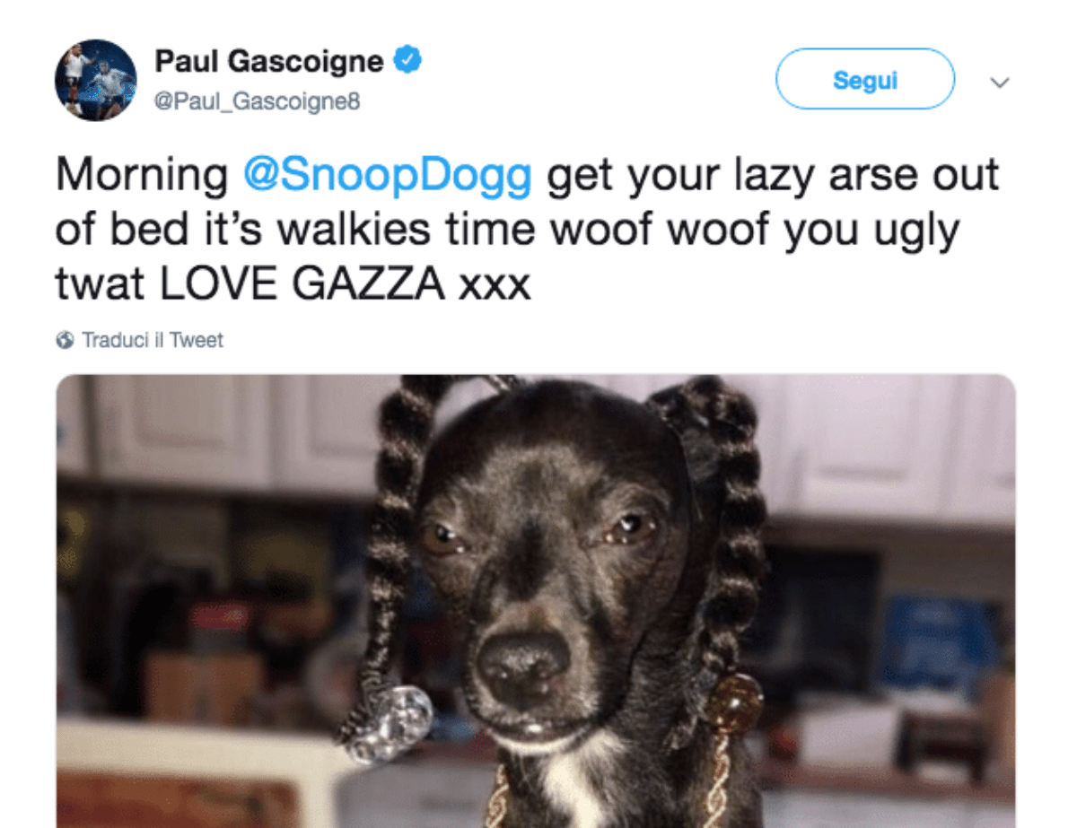 Gascoigne Snoop Dogg