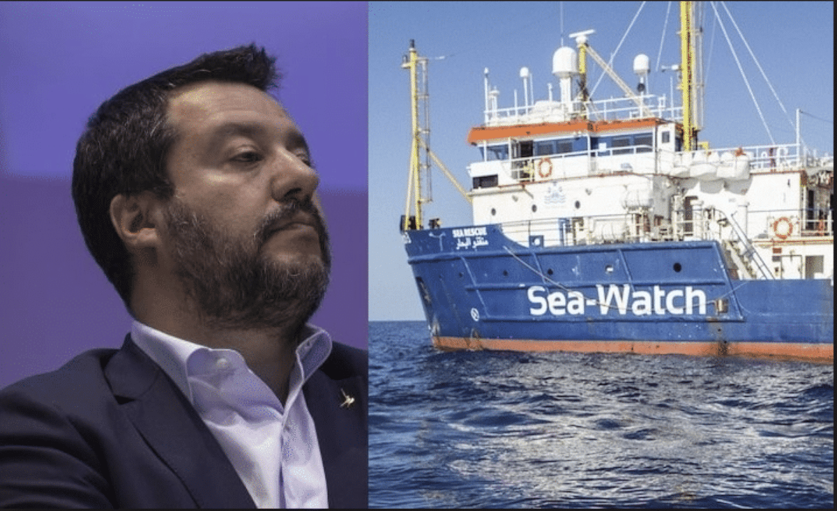 Sea Watch Matteo Salvini migranti