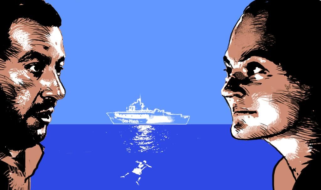 Sea Watch Salvini Carola Rackete