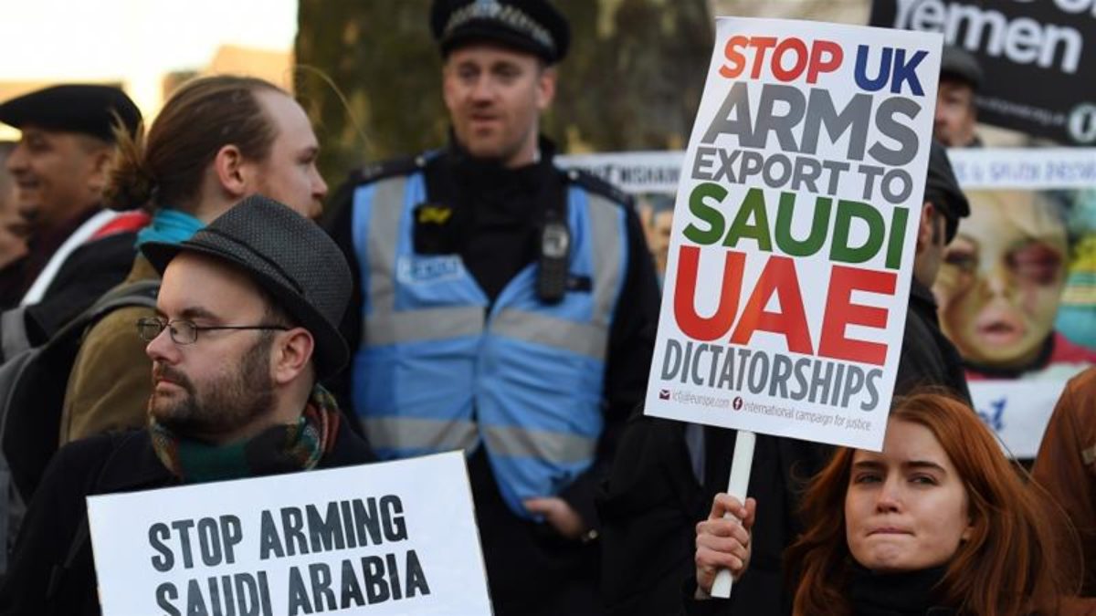 armi arabia saudita vietate regno unito