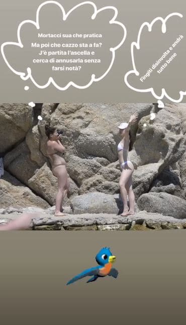 aurora ramazzotti foto hot sara daniele retroscena